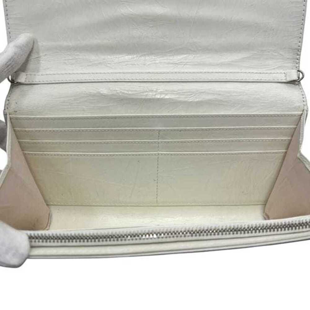 CHRISTIAN DIOR White Leather Shoulder Bag - Picture 7 of 11